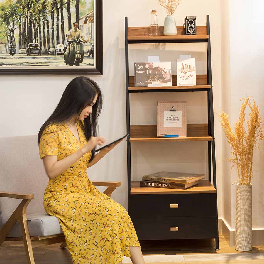 kệ sách andino