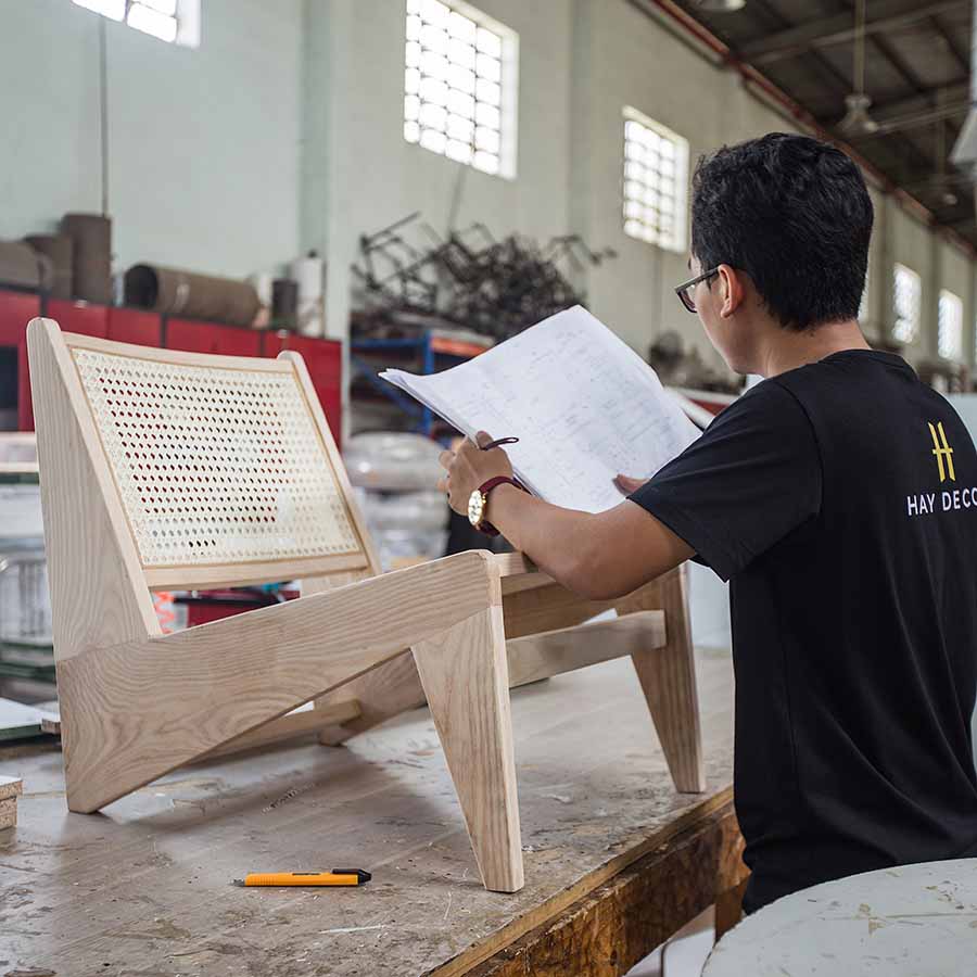 ghế thư giãn jeanneret kangaroo