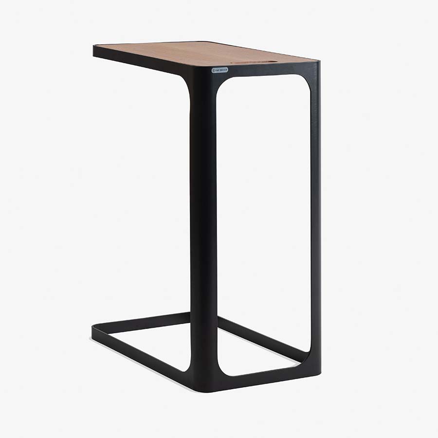Bàn góc chữ C CHLOE Black