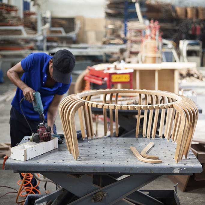 Bàn trà Slatted MILLMAN - Ảnh 4